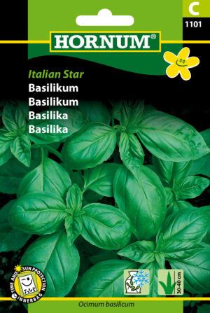 Basilikum, grøn, Italian Star ( C) 1101