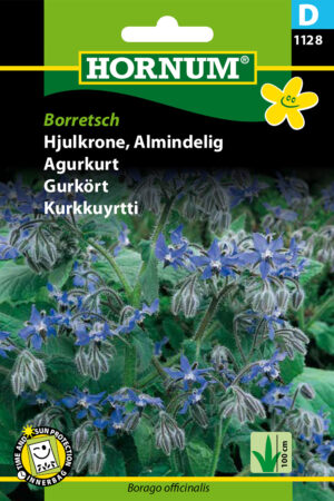 Hjulkrone, Almindelig, Borretsch (D) 1128