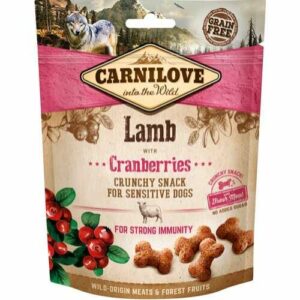 Carnilove Chrunchy lam og tranebær - 200 g.