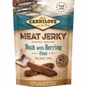 Carnilove Jerky and og sild - 100 g.