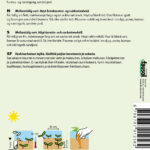 Hornum frøpose bagside 1256 gulerod sommer