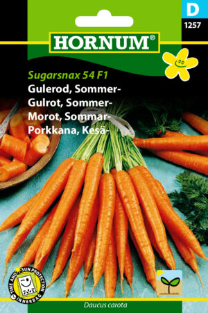 Gulerod, Sommer-, Sugarsnax 54 F1 (D) 1257