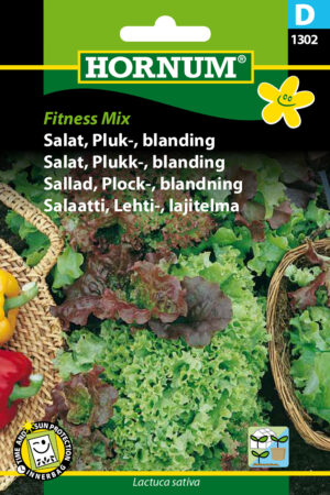 Salat, Pluk-, blanding, Fitness Mix (D) 1302
