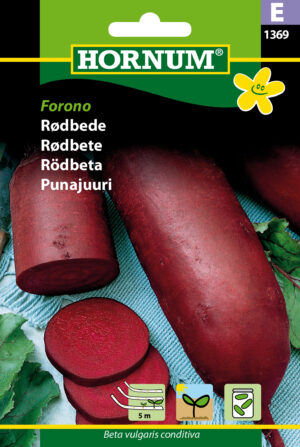 Rødbede, Forono, såbånd (E) 1369