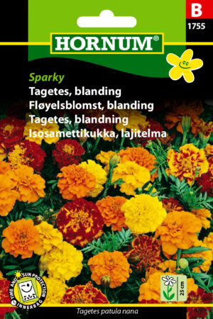 Tagetes, blanding, Sparky (B) 1755
