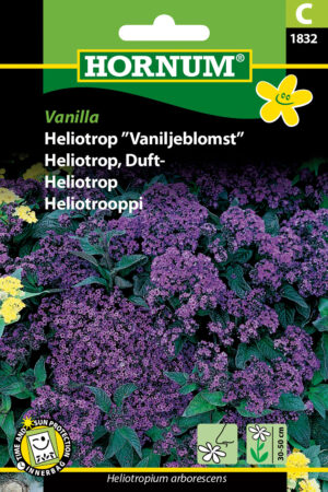 Heliotrop "Vaniljeblomst", Vanilla ( C) 1832