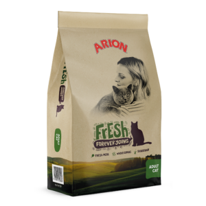 Arion fresh cat 12 kg prisbilligt kattefoder