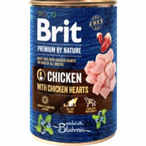 Brit Premium By Nature Chicken w/Hearts - 400 g.