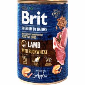 Brit Premium By Nature Lamb w/Buckwheat - 400 g.