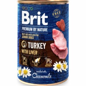 Brit Premium By Nature Turkey w/Liver - 400 g.