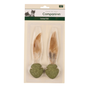 Companion Nature Catnip fisk - 2 pk.