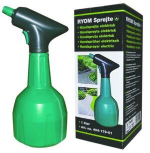 Elsprøjte 1 ltr. til 2xAA batterri (ekskl. Batt.)