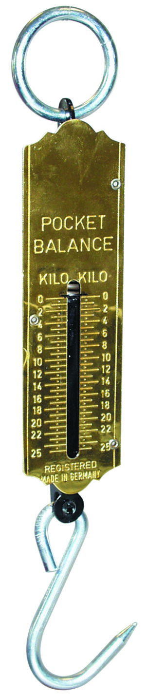 Fjedervægt (500 Gram) 25 Kg