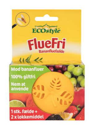 EcoStyle FlueFri bananfluer - 2 pk.