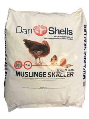 Fugleskaller m. trækul