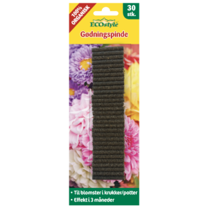 EcoStyle Gødningspinde til blomster