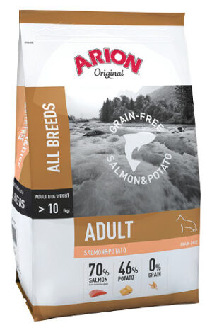 Arion Original Grain-Free Salmon&Potato 12 kg
