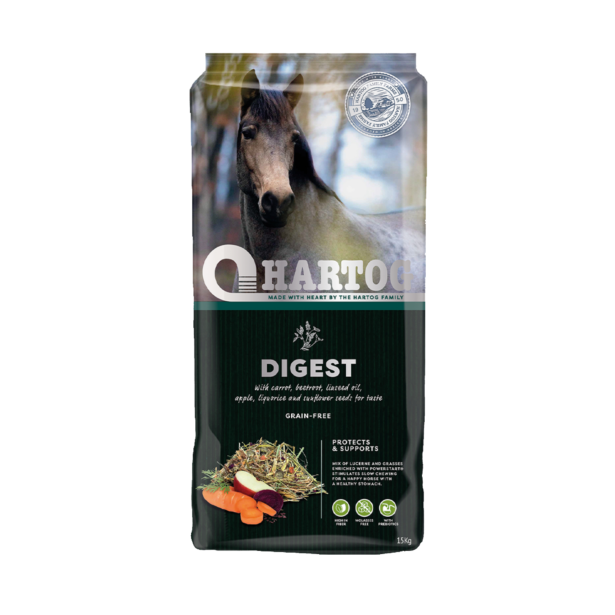 Hartog lucerne mix digest til heste.