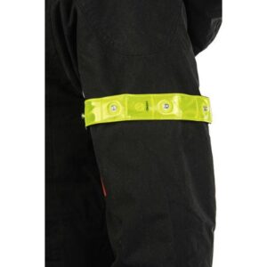 HKM LED refleksbånd m. velcro