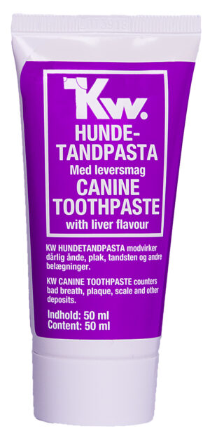 KW Hundetandpasta, 50 ml.
