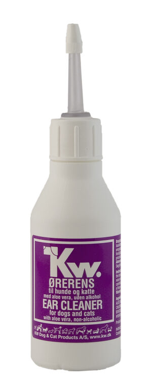 KW Ørerens m. Aloe Vera, 100 ml.
