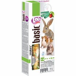 Lolo Pets gnaverstænger med æble.