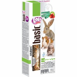Lolo Pets gnaverstænger med frugt