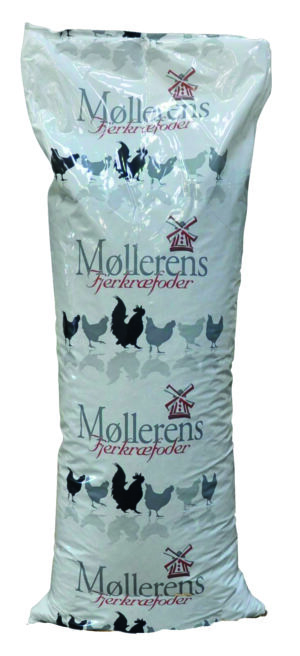 Komplet Hønsefoder 15 kg, Møllerens