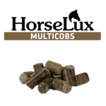 Horselux multicobs godbidder med logo over.