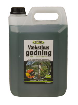 PRIMA Væksthusgødning 3-1-4 - 5 ltr.