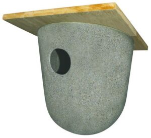 Ryom redekasse bambus - 185x185x200 mm.
