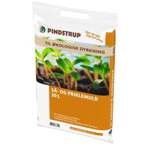 Pindstrup økologisk så- og priklemuld 20 liter