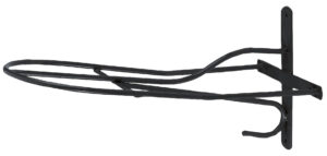 Sadelholder i sort metal