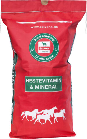 Salvana Hestevitamin og mineral - 15 kg.