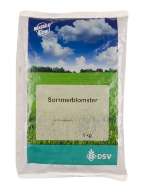 Sommerblomster, halvhøj blanding - 1 kg.