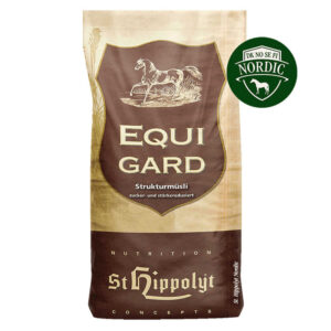 St. Hippolyt EquiGard Müsli nordic brun sæk.