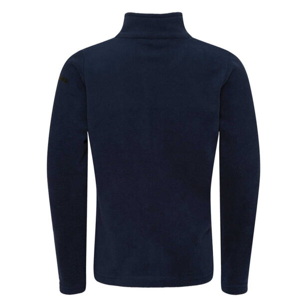 Equipage kids børne fleece cardigan med lynlås i navy