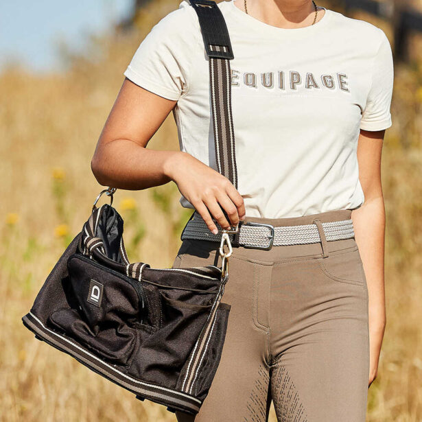 Equipage SS23 darcy strigletaske brun