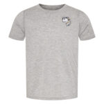 Equipage ss23 kara t shirt i grå med enhjørning broderi på brystet.