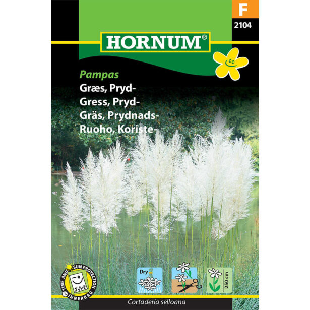 Hornum frøpose 2104 prydgræs pampas