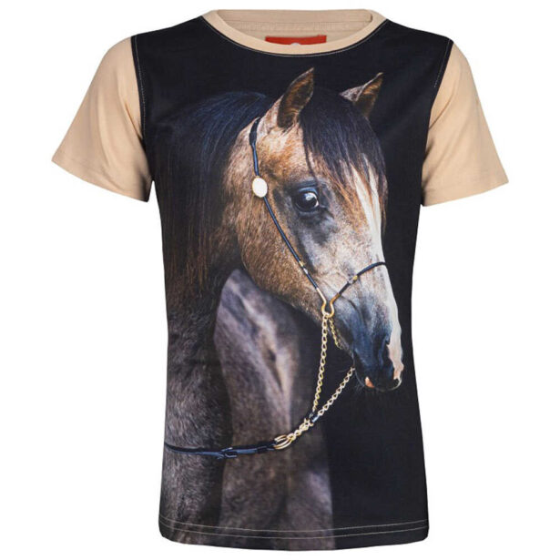Horka SS23 Horsy T-shirt beige med araber hest