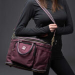 Equipage AW23 Darcy strigletaske grooming bag vinrød