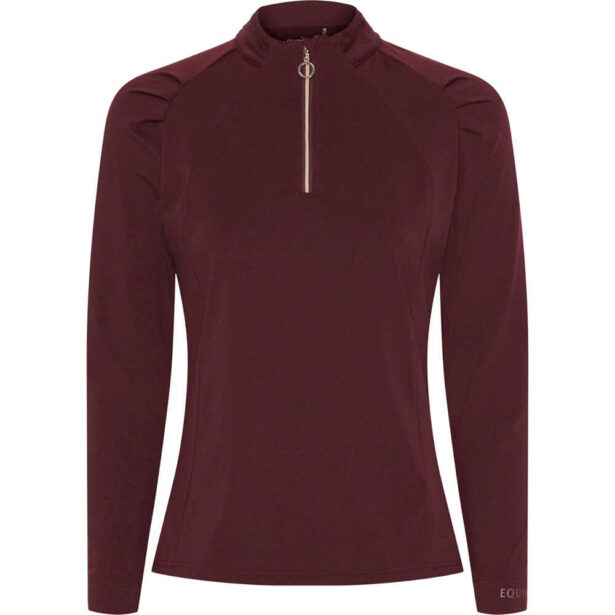 Equipage AW23 Jemma trøje vinrød