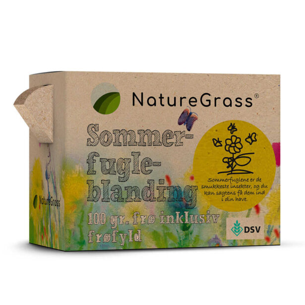 NatureGrass Sommerfugleblanding i æske 100 gram