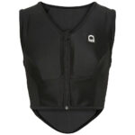 Equipage kids rygbeskytter sort front