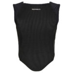 Equipage rygbeskytter sort bag.