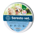 Seresto loppe- og flåthalsbånd til hunde og katte under 8 kg