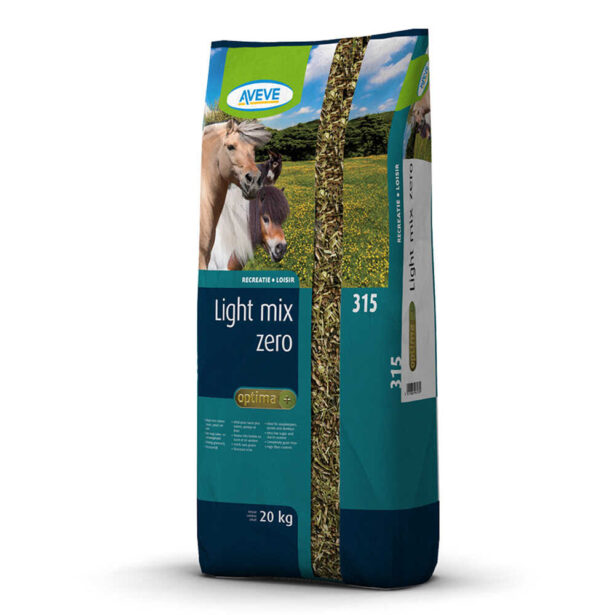 Aveve 315 Light Mix Zero hestefoder 20 kg sæk