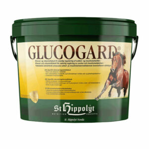 St. Hippolyt GlucoGard tilskud til stofskiftet hos heste 3 kg spand