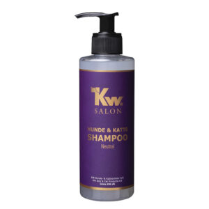 KW Salon neutral shampoo til hunde og katte. 300 ml flaske med pumpe.